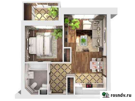 2-комнатная квартира, 36 м², 10/16 эт. на продажу в Барнауле Барнаул