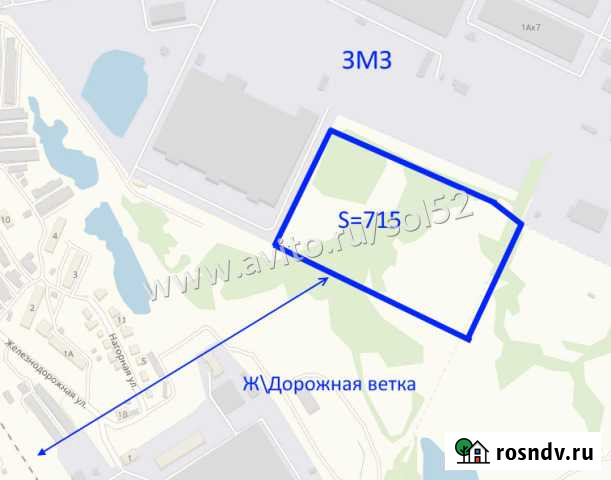 Участок промназначения 71500 сот. на продажу в Заволжье Заволжье - изображение 1