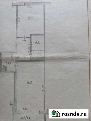 1-комнатная квартира, 38 м², 1/5 эт. на продажу в Бикине Бикин - изображение 1