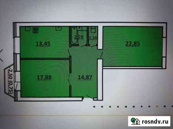2-комнатная квартира, 74 м², 2/5 эт. на продажу в Пскове Псков