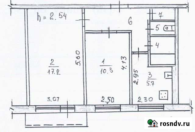 2-комнатная квартира, 44 м², 2/5 эт. на продажу в Рефтинском Рефтинский - изображение 1