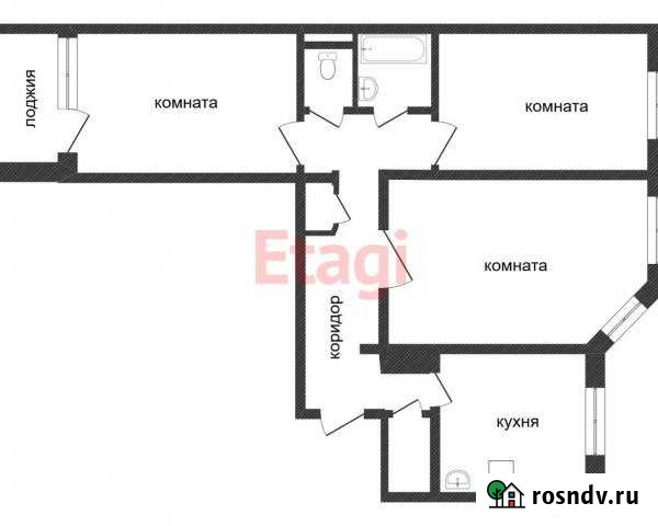 3-комнатная квартира, 67 м², 4/9 эт. на продажу в Надыме Надым - изображение 1