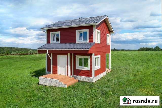 Коттедж 74 м² на участке 7 сот. на продажу в Глебовском Глебовский - изображение 1