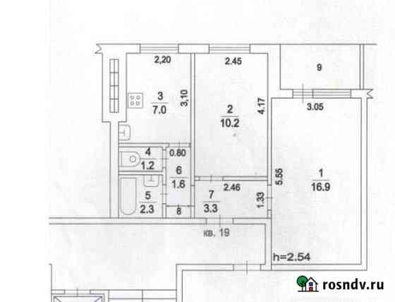 Комната 10 м² в 2-ком. кв., 5/9 эт. на продажу в Биокомбинате Биокомбината