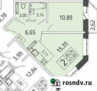 2-комнатная квартира, 41 м², 7/17 эт. на продажу в Томске Томск - изображение 1