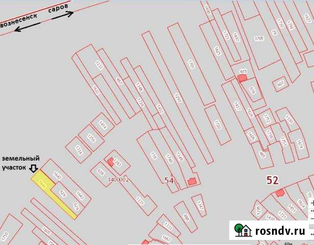 Участок ИЖС 14 сот. на продажу в Сарове Саров - изображение 1