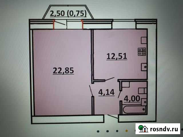 1-комнатная квартира, 43 м², 4/5 эт. на продажу в Пскове Псков - изображение 1