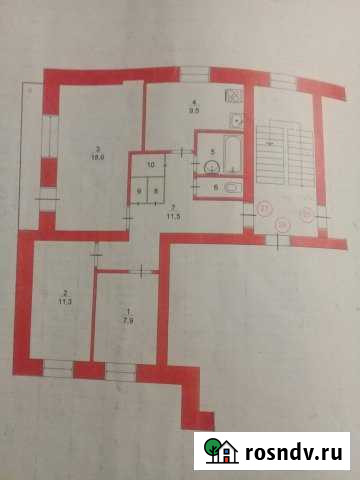 3-комнатная квартира, 65 м², 3/3 эт. на продажу в Суслонгере Суслонгер - изображение 1