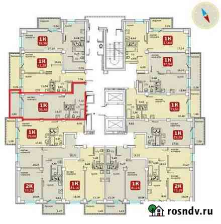 Квартира-студия, 35 м², 12/19 эт. на продажу в Красноярске Красноярск