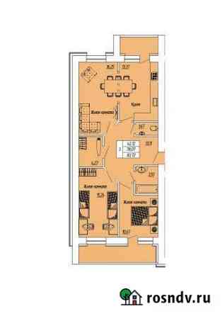 3-комнатная квартира, 83 м², 1/9 эт. на продажу в Сыктывкаре Сыктывкар