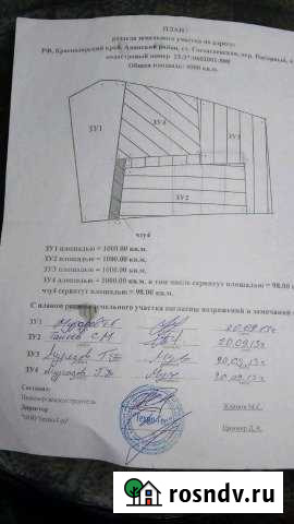 Участок ИЖС 20 сот. на продажу в Гостагаевской Гостагаевская - изображение 1