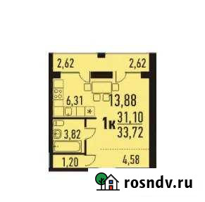 1-комнатная квартира, 33 м², 6/9 эт. на продажу в Томске Томск - изображение 1