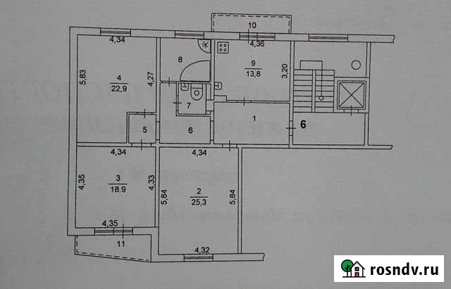 3-комнатная квартира, 110 м², 2/10 эт. в аренду на длительный срок в Челябинске Челябинск - изображение 1
