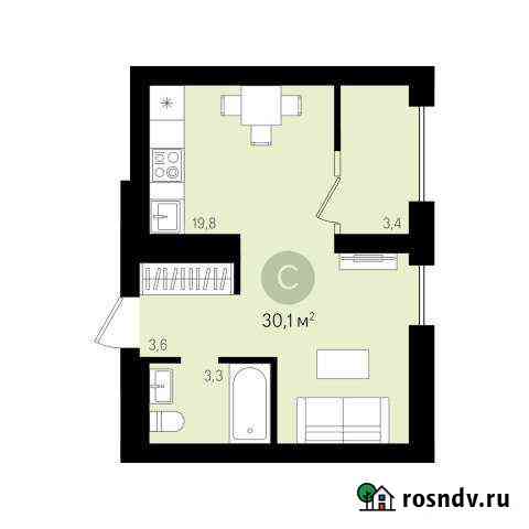 1-комнатная квартира, 30 м², 4/16 эт. на продажу в Сургуте Сургут