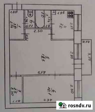 2-комнатная квартира, 42 м², 4/4 эт. на продажу в Ахтубинске Ахтубинск