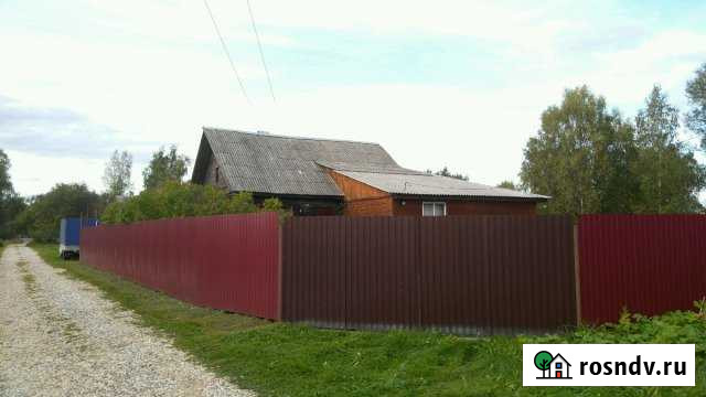 Дом 90 м² на участке 10 сот. на продажу в Боровичах Боровичи - изображение 1