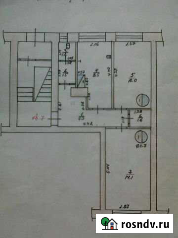 2-комнатная квартира, 44 м², 1/2 эт. на продажу в Невеле Невель - изображение 1