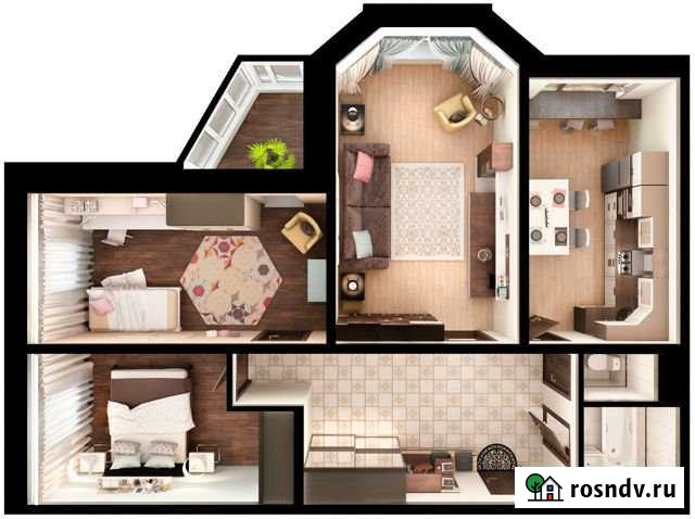 3-комнатная квартира, 84 м², 4/17 эт. на продажу в Ярославле Ярославль - изображение 1