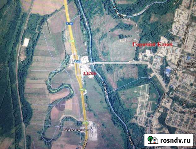 Участок промназначения 40 сот. в аренду в Горячем Ключе Горячий Ключ - изображение 1