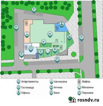 Апартамент (квартира), 43.7 кв.м. Долгопрудный