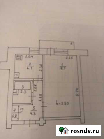 1-комнатная квартира, 34 м², 4/5 эт. на продажу в Туймазах Туймазы - изображение 1