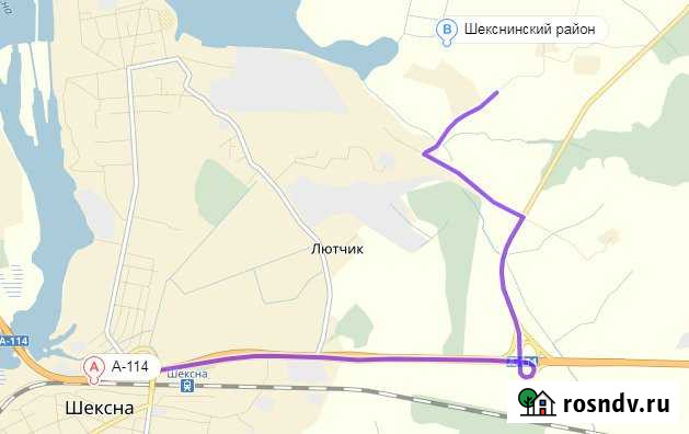 Участок СНТ, ДНП 12 сот. на продажу в Шексне Шексна - изображение 1