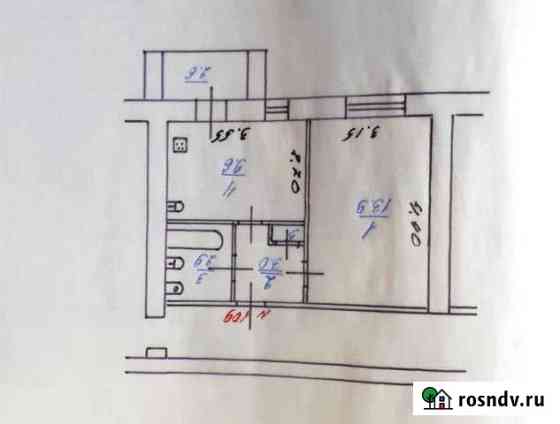 1-комнатная квартира, 31 м², 3/5 эт. на продажу в Малоярославце Малоярославец