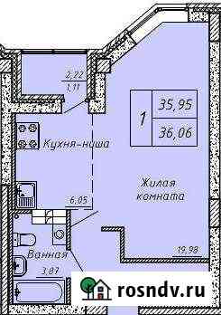 Квартира-студия, 36 м², 8/10 эт. на продажу в Заречном Свердловской области Заречный