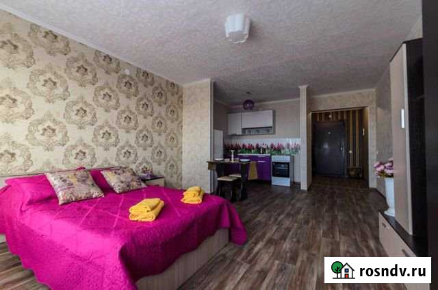 Квартира-студия, 33 м², 9/9 эт. в аренду посуточно в Пскове Псков - изображение 1