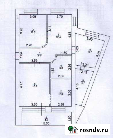 4-комнатная квартира, 73 м², 4/5 эт. на продажу в Бугульме Бугульма - изображение 1