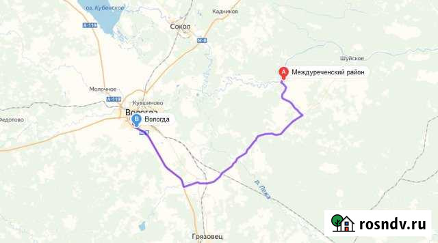 Участок СНТ, ДНП 526 сот. на продажу в Соколе Вологодской области Сокол - изображение 1