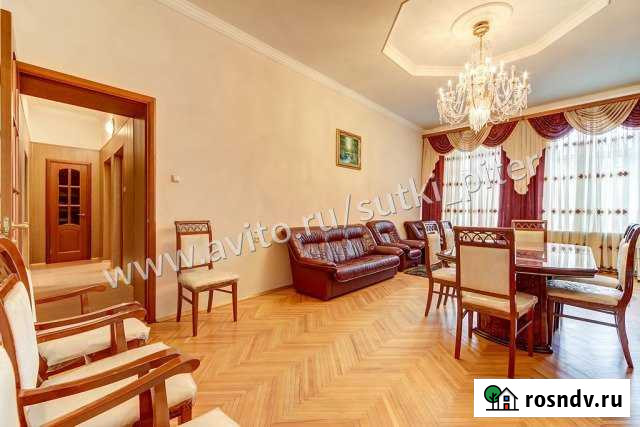 4-комнатная квартира, 110 м², 2/4 эт. в аренду посуточно в Санкт-Петербурге Санкт-Петербург - изображение 1