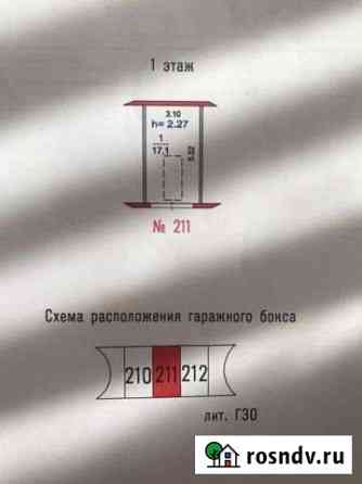 Гараж 17 м² на продажу в Люберцах Люберцы
