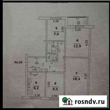 4-комнатная квартира, 78 м², 4/5 эт. на продажу в Новом Осколе Новый Оскол