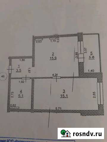 1-комнатная квартира, 40 м², 4/4 эт. на продажу в Урае Урай - изображение 1