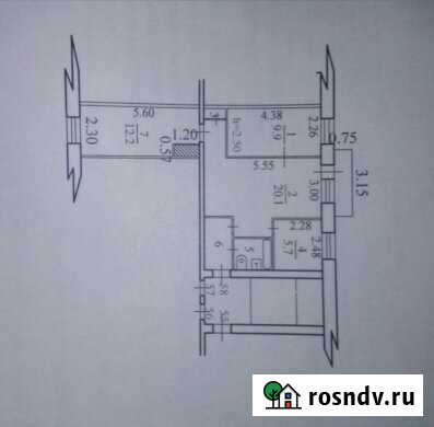 3-комнатная квартира, 54 м², 5/5 эт. на продажу в Серове Серов - изображение 1