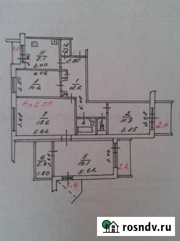 4-комнатная квартира, 97 м², 10/11 эт. на продажу в Твери Тверь - изображение 1