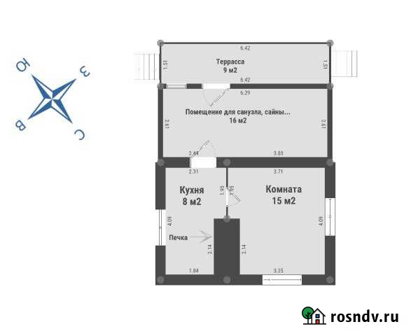 Дача 40 м² на участке 6 сот. на продажу в Санкт-Петербурге Санкт-Петербург - изображение 1