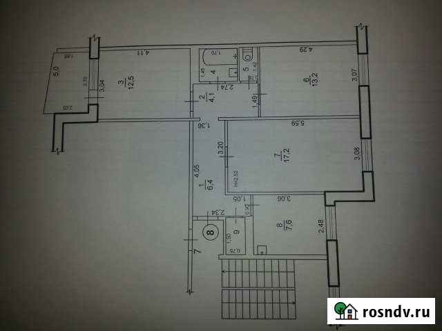 3-комнатная квартира, 68 м², 2/5 эт. на продажу в Архаре Архара - изображение 1