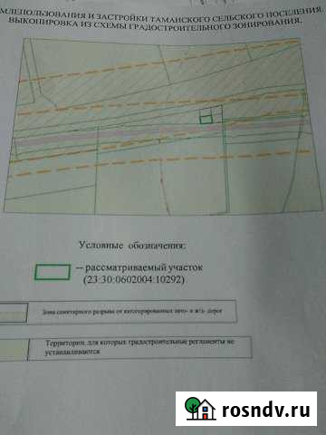 Участок СНТ, ДНП 10 сот. на продажу в Ахтанизовской Ахтанизовская - изображение 1