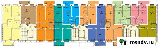 1-комнатная квартира, 37 м², 9/9 эт. на продажу в Улан-Удэ Улан-Удэ - изображение 1