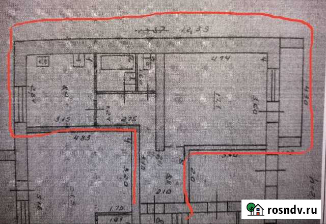 1-комнатная квартира, 39 м², 1/5 эт. на продажу в Сызрани Сызрань - изображение 1