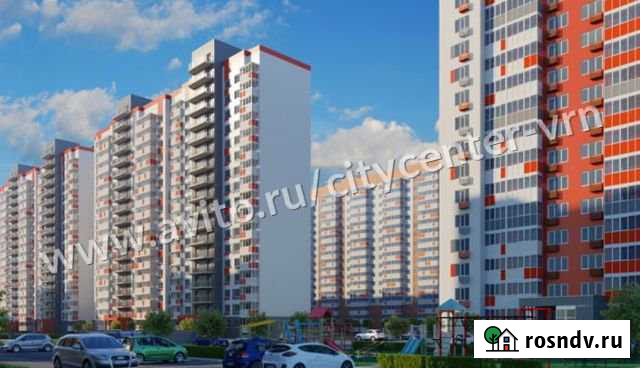 1-комнатная квартира, 40 м², 5/17 эт. на продажу в Отрадном Воронежской области Отрадное - изображение 1