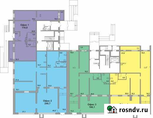Офис 166.1 кв.м. (20/06 мкр. Дружный) Набережные Челны - изображение 1