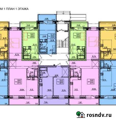 Квартира-студия, 24 м², 1/3 эт. на продажу в Маркове Маркова - изображение 1