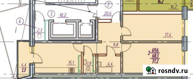 2-комнатная квартира, 70 м², 10/17 эт. на продажу в Улан-Удэ Улан-Удэ - изображение 1