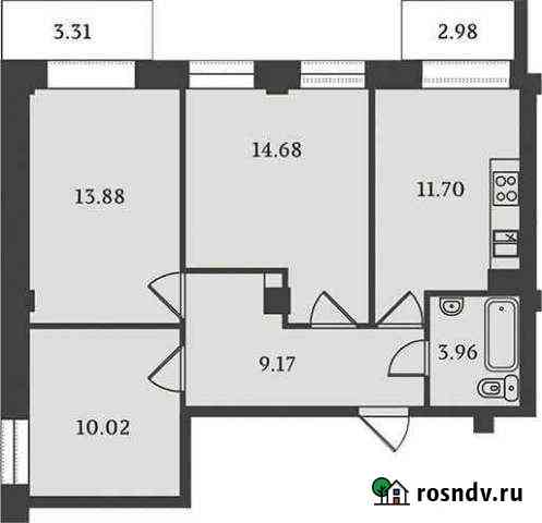 3-комнатная квартира, 70 м², 4/9 эт. на продажу в Иркутске Иркутск