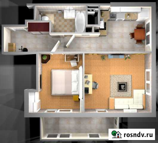 2-комнатная квартира, 57 м², 4/24 эт. на продажу в Батайске Батайск - изображение 1