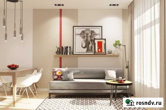 1-комнатная квартира, 43 м², 19/23 эт. на продажу в Астрахани Астрахань - изображение 1