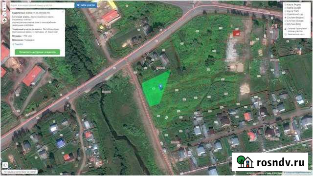 Участок ИЖС 17 сот. на продажу в Корткеросе Корткерос - изображение 1